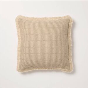 Light Natural Textured Woven Toss Pillow from Hearth & Hand™ with Magnolia